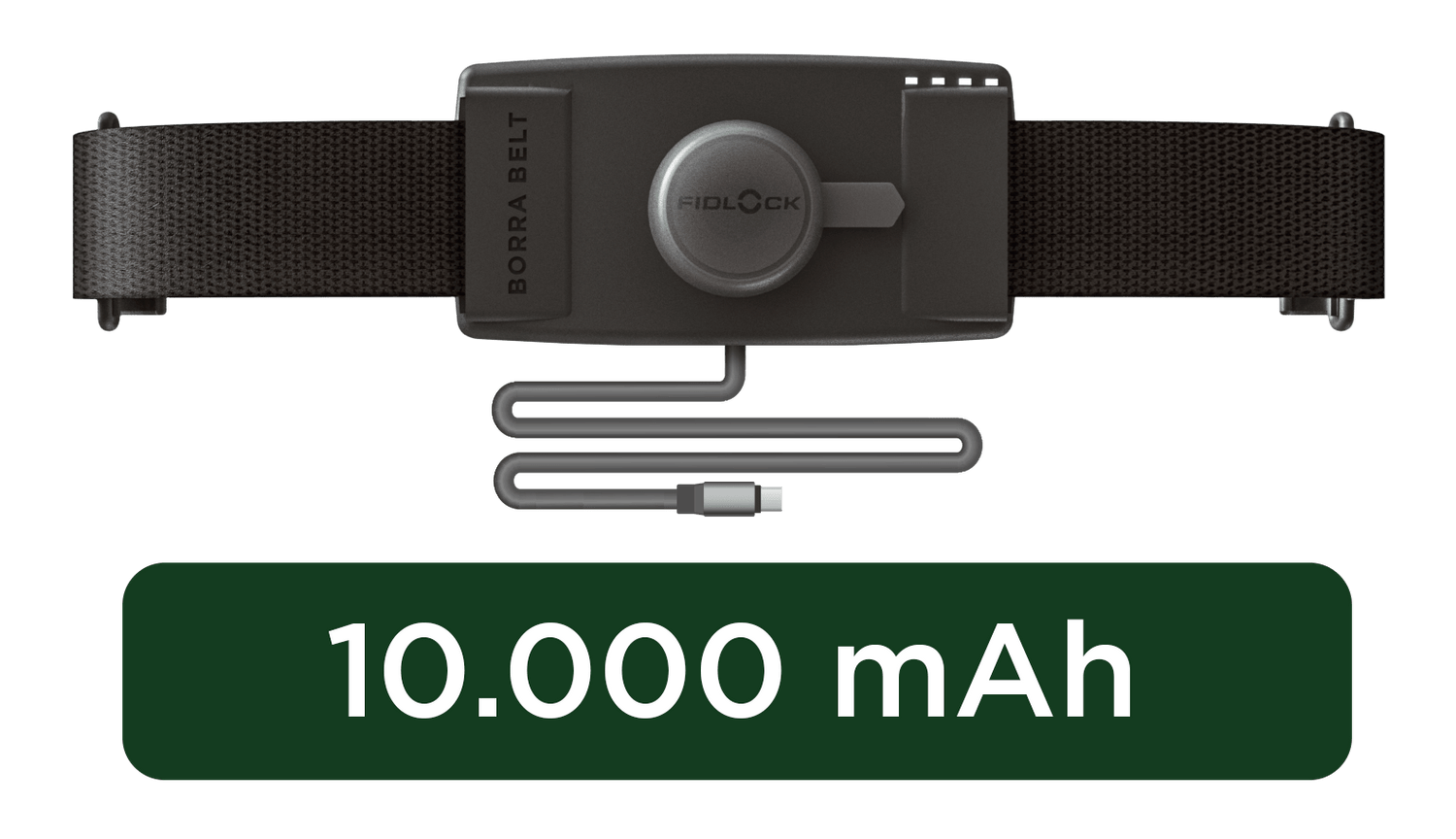 Wearable Power Bank Belt –Festival &amp; Travel Charging Belt Borra Belt®