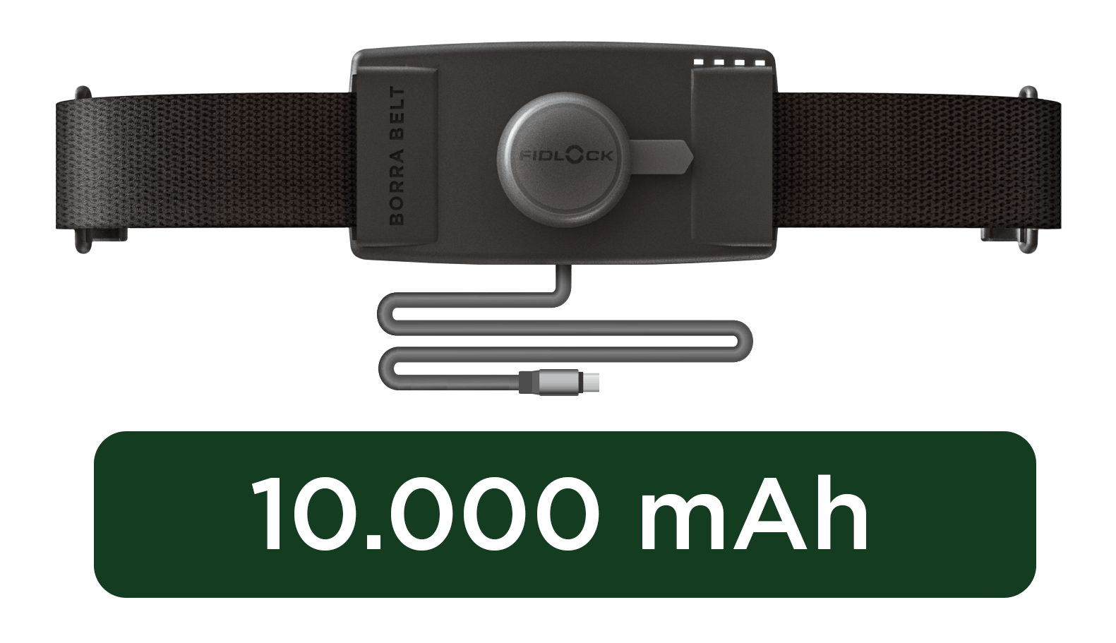 Wearable Power Bank Belt –Festival &amp; Travel Charging Belt Borra Belt®