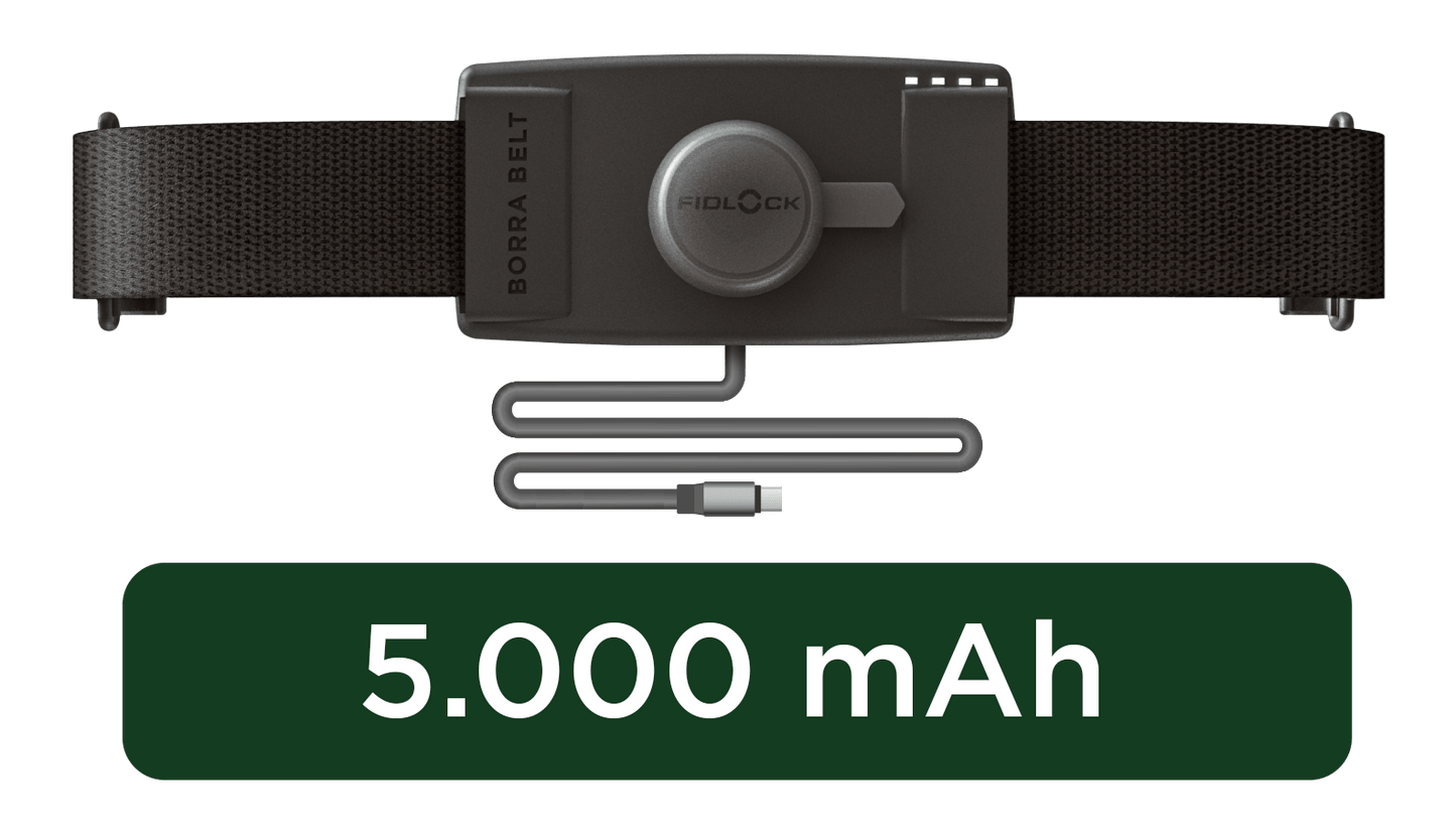 Borra Belt® – Wearable power bank