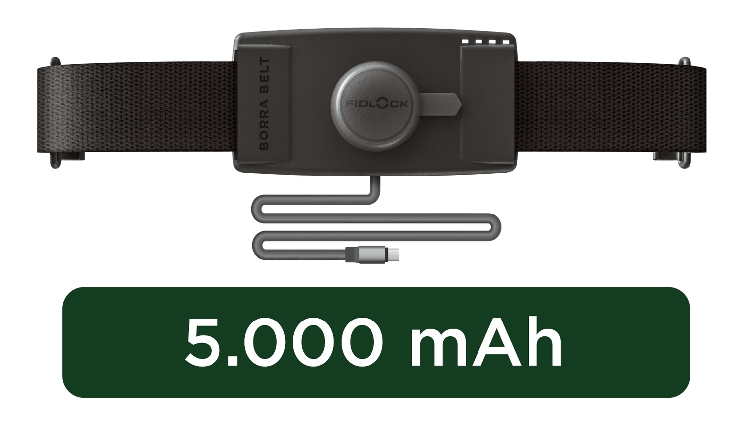 Wearable Power Bank Belt –Festival &amp; Travel Charging Belt Borra Belt®