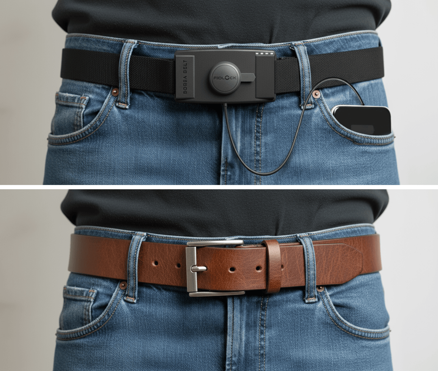 Borra Belt® – Wearable power bank